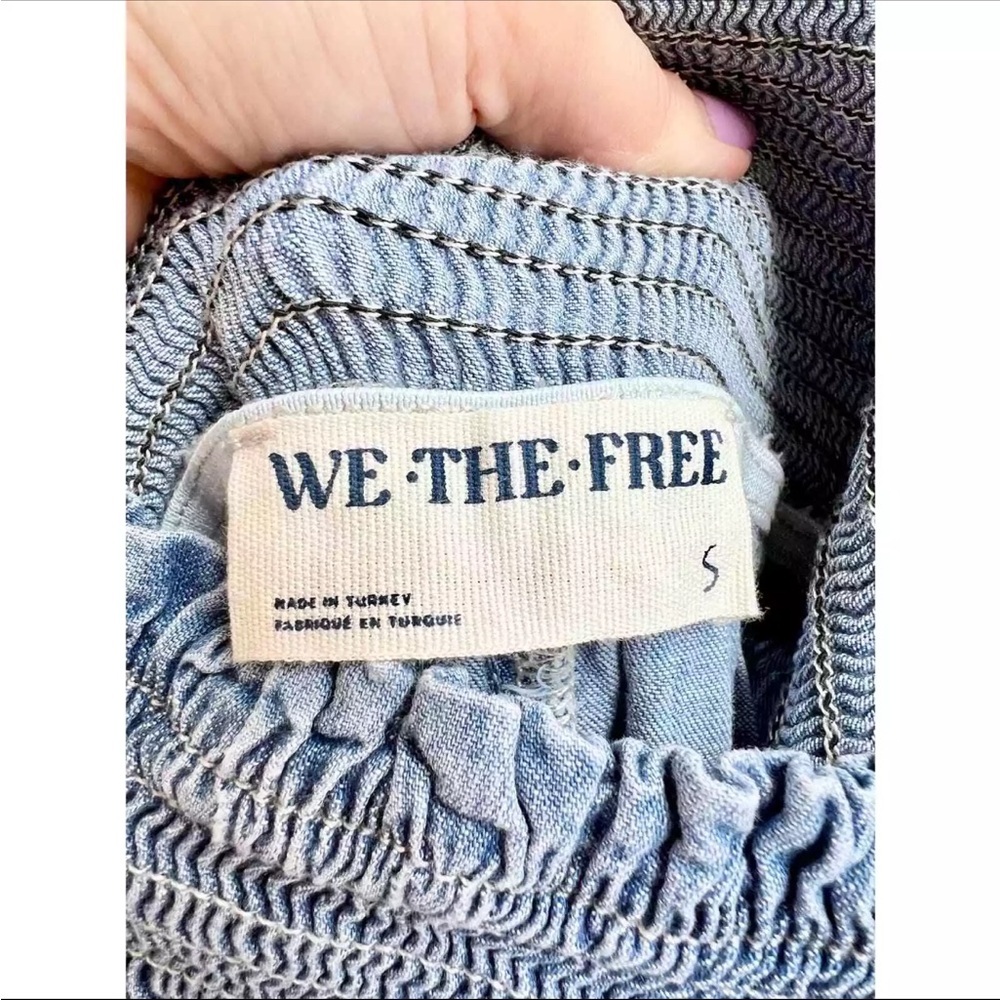 NWT We The Free x REVOLVE Easy Does It Jumpsuit Eternally Blue Women's Small - Picture 2 of 8